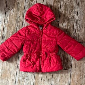 Little Me Vibrant Red Jacket